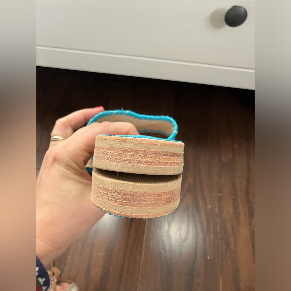 Jack Rogers Turquoise Sandals - Picture 4 of 7